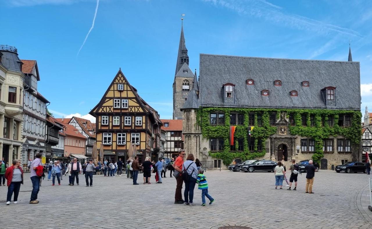 Fewo Otto- Sanierte Ferienwohnung Im Einzeldenkmal Quedlinburg Kültér fotó
