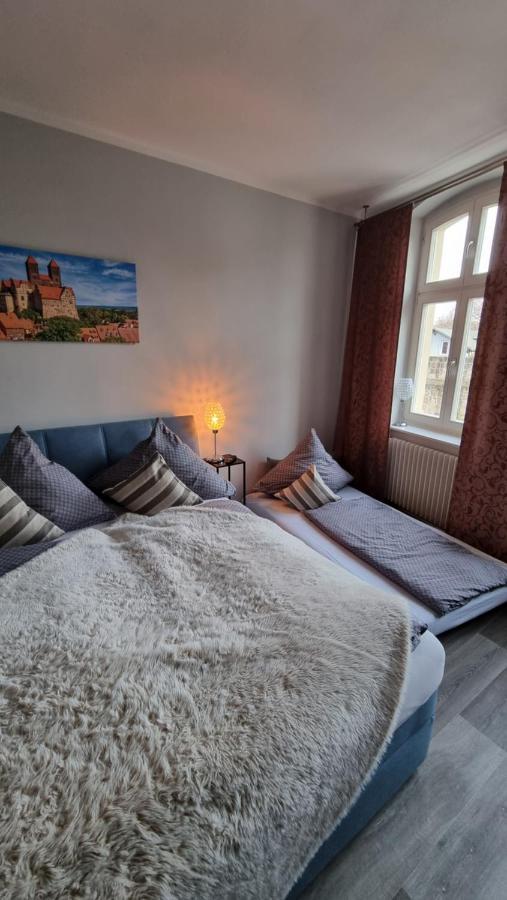Fewo Otto- Sanierte Ferienwohnung Im Einzeldenkmal Quedlinburg Kültér fotó